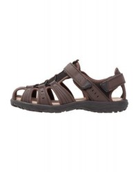 Sandales en cuir marron Lumberjack