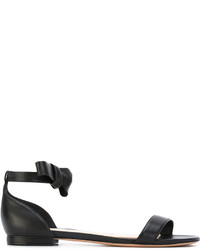 Sandales en cuir noires Alexandre Birman