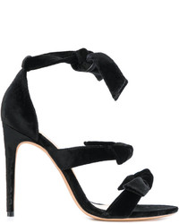 Sandales en cuir noires Alexandre Birman