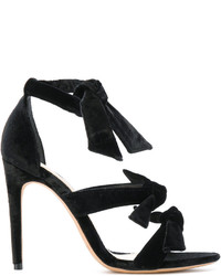 Sandales en cuir noires Alexandre Birman