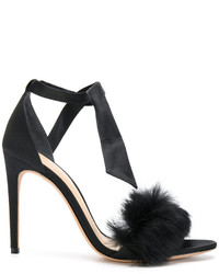 Sandales en cuir noires Alexandre Birman