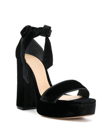 Sandales en cuir noires Alexandre Birman