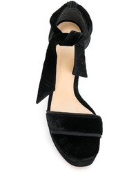 Sandales en cuir noires Alexandre Birman