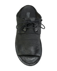 Sandales en cuir noires Marsèll