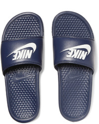 Sandales en cuir noires Nike