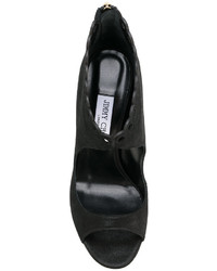 Sandales en cuir noires Jimmy Choo