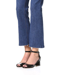 Sandales en cuir noires Rachel Comey