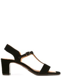 Sandales en cuir noires Chie Mihara