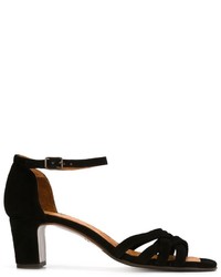 Sandales en cuir noires Chie Mihara