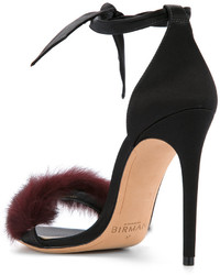 Sandales en cuir noires Alexandre Birman