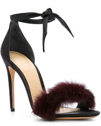 Sandales en cuir noires Alexandre Birman