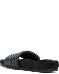 Sandales en cuir noires Isabel Marant