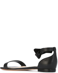 Sandales en cuir noires Alexandre Birman