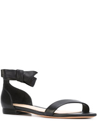 Sandales en cuir noires Alexandre Birman