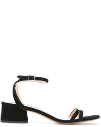 Sandales en cuir noires Marc Jacobs