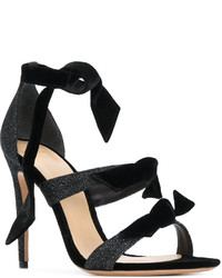 Sandales en cuir noires Alexandre Birman