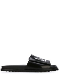 Sandales en cuir noires McQ by Alexander McQueen