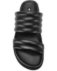 Sandales en cuir noires Ann Demeulemeester