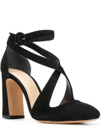 Sandales en cuir noires Alexandre Birman