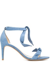 Sandales en daim bleu clair Alexandre Birman