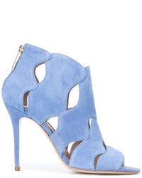 Sandales en daim bleu clair Aperlaï