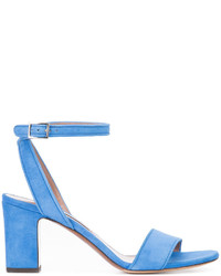 Sandales en daim bleu clair Tabitha Simmons
