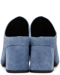 Sandales en daim bleues 3.1 Phillip Lim