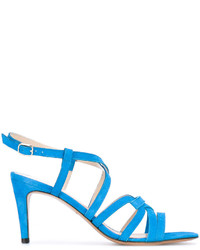 Sandales en daim bleues Tila March