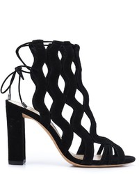 Sandales en daim noires Alexandre Birman