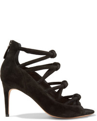 Sandales en daim noires Alexandre Birman