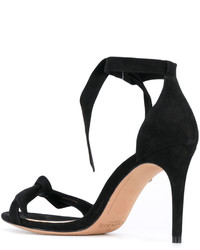 Sandales en daim noires Alexandre Birman