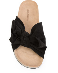 Sandales en daim noires Ulla Johnson