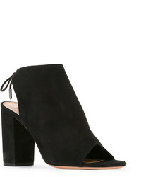 Sandales en daim noires Aquazzura