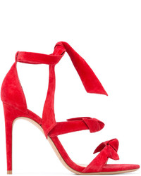 Sandales en daim rouges Alexandre Birman