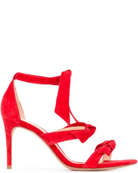 Sandales en daim rouges Alexandre Birman