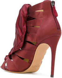 Sandales en daim rouges Alexandre Birman