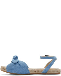 Sandales en denim bleu clair Charlotte Olympia