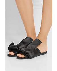 Sandales en satin noires No.21