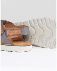 Sandales grises Timberland