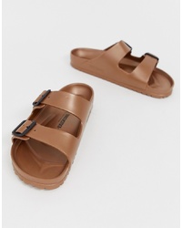 Sandales marron clair Birkenstock