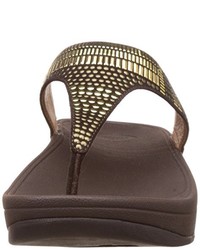 Sandales marron foncé FitFlop