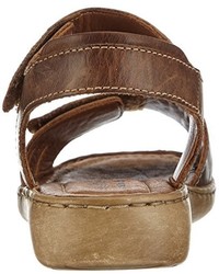 Sandales marron foncé Josef Seibel