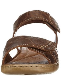 Sandales marron foncé Josef Seibel