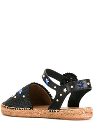 Sandales noires Dolce & Gabbana