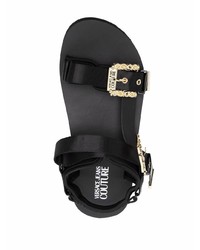 Sandales noires VERSACE JEANS COUTURE