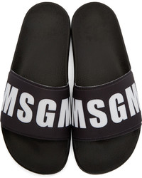 Sandales noires MSGM