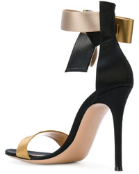 Sandales noires Gianvito Rossi