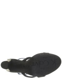 Sandales noires Calvin Klein