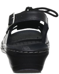 Sandales noires Comfortabel