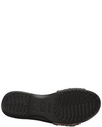 Sandales noires Crocs